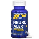 NATURAL STACKS NeuroAlert - 200mg Paraxanthine Energy Supplement - Caffeine Free Focus w/ 500mg L-Tyrosine & 100mg L-Theanine - 10mg NADH for Cellular Energy Support - 60 Paraxanthine Capsules