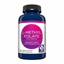 MD Life L-Methylfolate 1 mg Supplement - Profesyonel-Grade Active L Torchfolate Supplement - 90 Capsules - L-Methylfolate 1 mg - maksimum Potency MTHFR W / Essentials