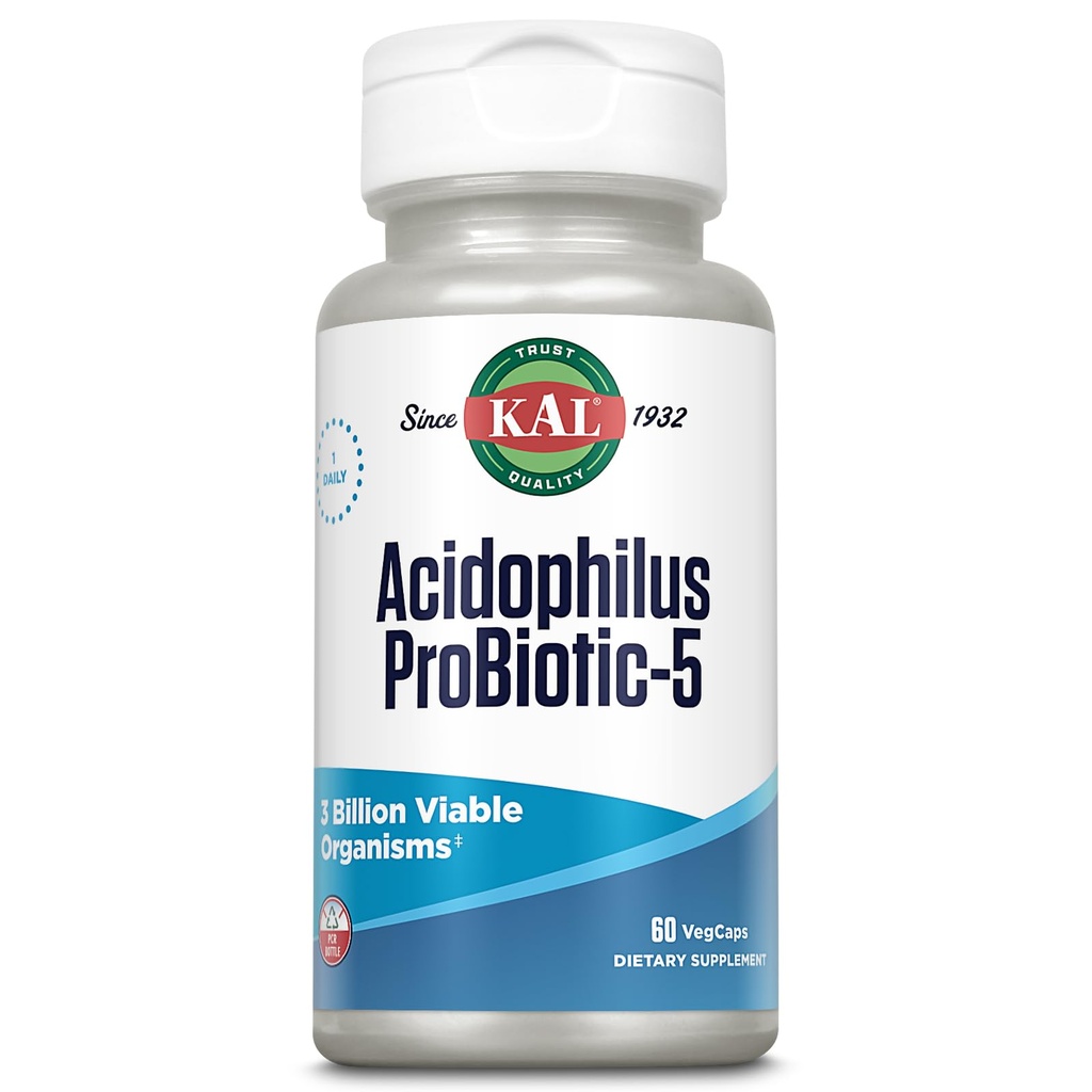 KALKINofilus Tabletleri, Probiyotik-5 Capsules, 3 Bil, 60 Kont