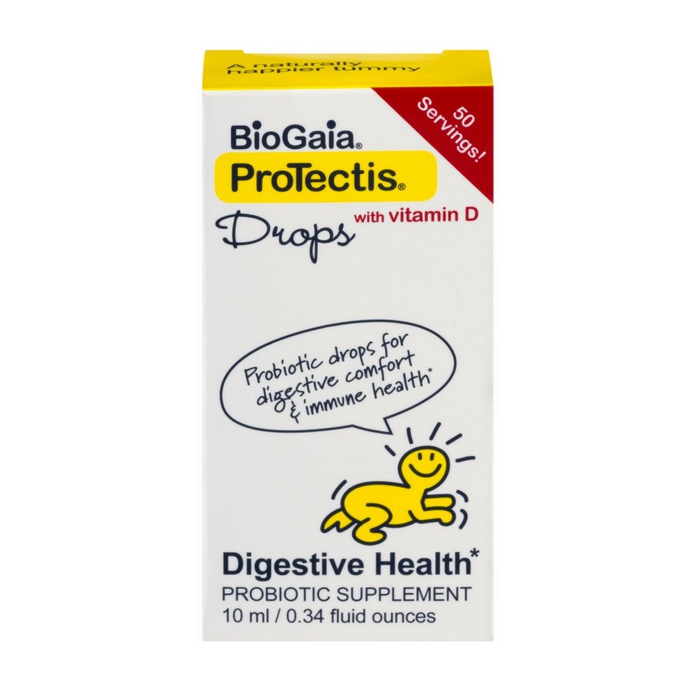 BioGaia ProTectis Baby Drops with Vitamin D, 0.34 oz (Pack of 6)