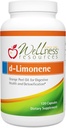 Wellness Kaynakları Yüksek Potency d-Limonene Capsules 1000 mg, 120 Capsules - Digestive Health, Heartburn, Asit Reflux, Detoxification