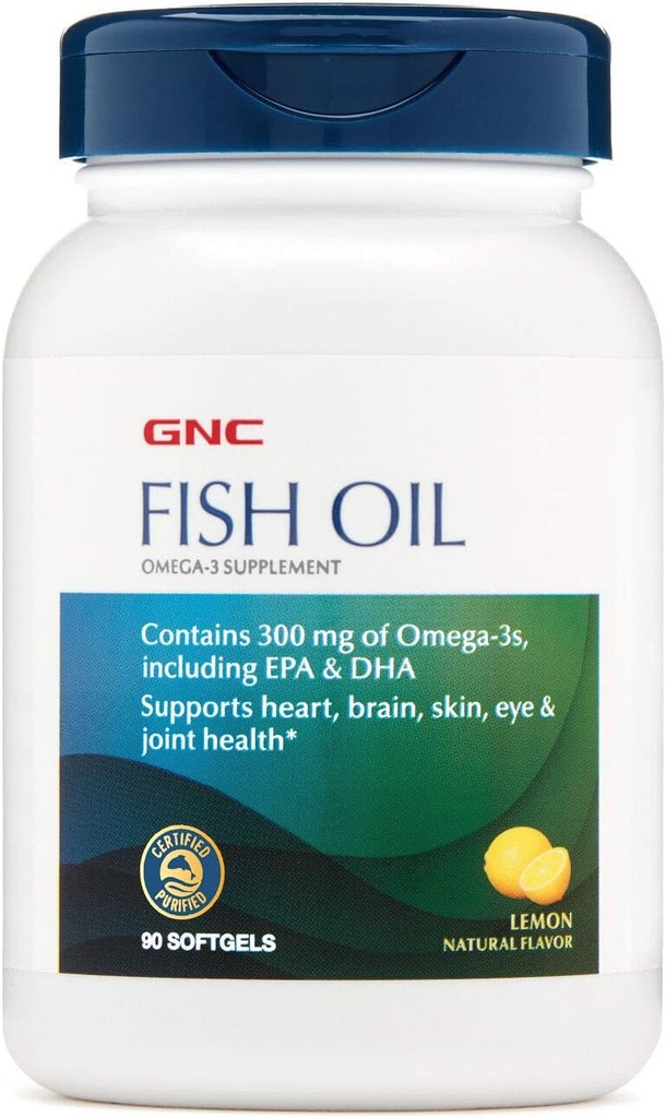 GNC ιχθυέλαιο 90 καπάκια Softgel