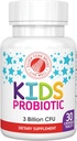 Silver Fern Brand Kids Ultimate Probiyotik - 1 Şişe - 30 Chewable Tabletler - Sugar & Gluten Free - Çocuk Diyeti Tamam - DNA & Şaşırtıcılık Doğrulandı - Digestive & Immune Support