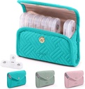 BAGSFY Weekly Pill Organizer 3 Times a Day in a Cute Fabric Pill Case, Medicine Pill Organizer, Pill Box, Portable Travel Pill Case, Pill Container for Drug, Vitamins, Fish Oils, Supplements, Fish Oils, Supplements