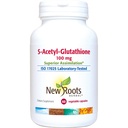 YENİ ROOTS HERBAL S-Acetyl-Glutathione, 100 mg | Üstün Assimilasyon | Sağlıklı Ağlama & Immunity Support (60 Veg Caps)