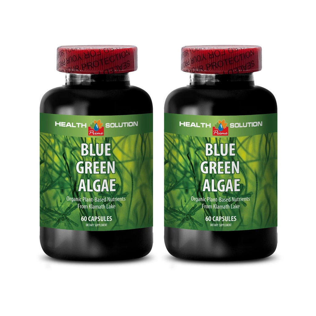Klamath Blue Green Algae Capsules - Blue Green Algae - Immune System - Blue Green Algae - Blue Green Algae Supplement - Immune Support Supplement - Immune