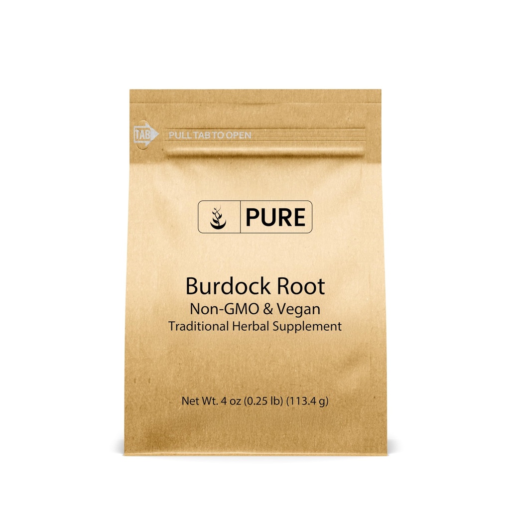 Pure Original Ingredients Burdock Root Extract (4 oz) Lab-Verified, Non-GMO