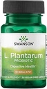 Swanson L. Plantarum - Gastrointestinal Denge ve Bowel Düzenliliği Artırmak için Doğal Formula - (30 Veggie Capsules)