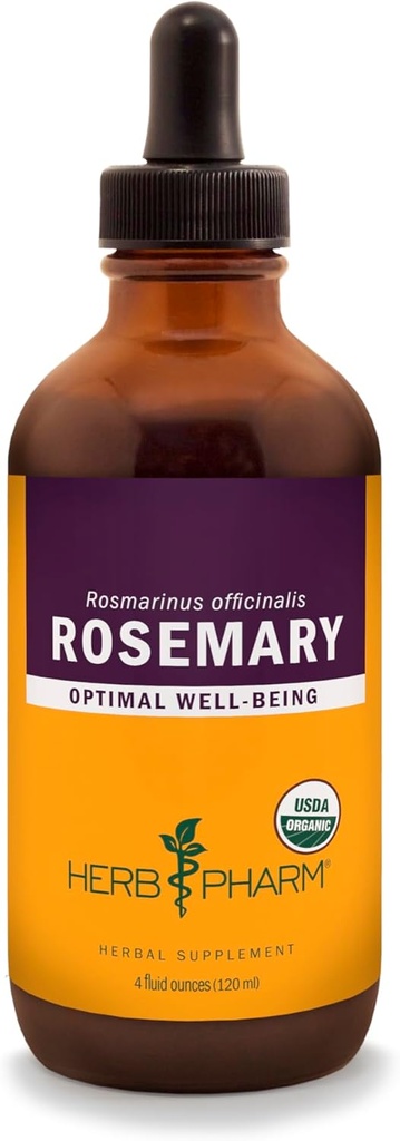 Βότανο Pharm Certified Organic Rosemary Liquid Extract - 4 ουγγιά