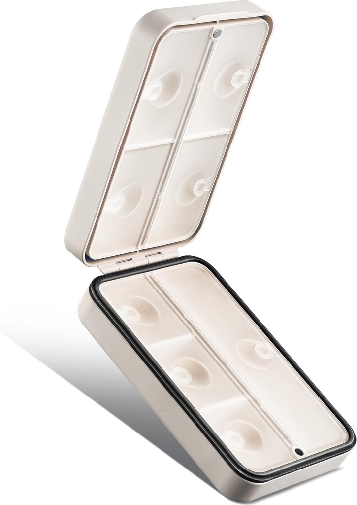 Seyahat Pill Organizer,Travel Pill Case,Moisture-Proof Pill Case,Portable Pill Box for Travel,Cute Pill Konteyner,Medicine Pill Organizer For Vitamin,Fish Oils,Supplements