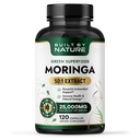 Built by Nature Moringa – 500mg Pure Moringa Leaf Extract 50:1 per Serving – High Potency Moringa Supplement – 120 Capsules
