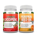 NutriONN Riley Seed Oil Softgels Lycopene Capsules Combo - Prostate & Urinary Health için Hedeflenmiş Destek