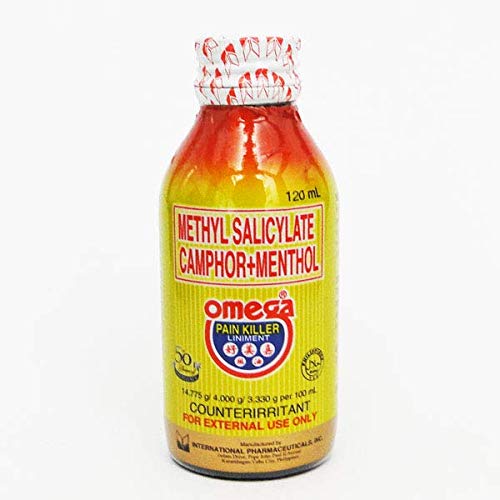 Omega Pain Killer Liniment - 120ml Genuine (New Packaging)