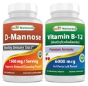 En İyi Doğallar D-Mannose 1500 mg & Vitamin B12 6000 mcg