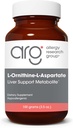 Alerji Araştırma Grubu L-Ornithine-L-Aspartate Toz - Liver Detox Destek Metabolite, Amino Asit Kompleksi, Pure, 3000 mg Supplement - 3.5 Oz Oz