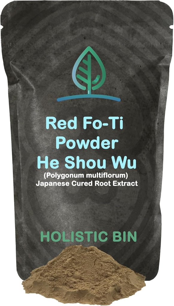 Holistic Bin Japonca He Shou Wu Fo Ti Toz Potent Canlık için Herbal Ekstraksiyonu | Japonya'da Vahşi Has Ti | Saç Sağlık Desteği | Antioksi ve Anti Aging Özellikler