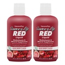 NaturesPlus Life RED Multivitamin Sıvı Kaynağı - 30 oz, 2 Paket - Enerji ve Immune Desteği - Exotic Red Fruits, Lycopene & Lutein - Vegetarian & Gluten Free - 60 Toplam Hizmetler