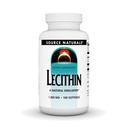 Source Naturals Lecithin 1200 mg, Doğal Emülsifier - 100 Softgels