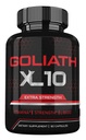 Goliath XL10 Capsules, Goliath XL10 Pills for Men Dietary Supplement Advanced Formula, 90 Count