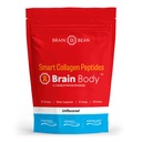 Beyin Vücut Kolajn Peptides Toz - Kadınlar ve Erkekler için Vital Protein & Collagen Supplement - Hydrolyzed Type I & III for Hair, Skin, Nails & Ortak Sağlık - 30 Hizmet - Unflavored - 678g