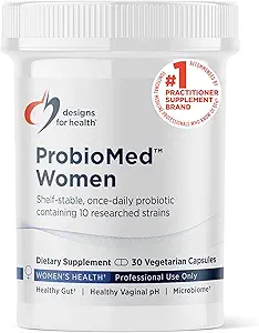Sağlık ProbioMed Women - Vaginal Probiyotiks to Support PH Balance, Vaginal Comfort, Immune Health & Gut Health for Women - Dairy-Free Probiyotik (30 Capsules)