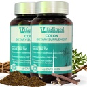 Colon for Diarrhea, IBS-D,Colitis, Soothes Irritation,Enhances Colon's Function. Intestine Lining,Gut Microbiome,Colon Motility. IBS Relief,90 Capsules.