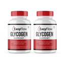 (2 Pack) Easy Flow Glycogen Support EasyFlow Glyco Pills, Easy Flow Maximum Strength Glycogen Health and Blood Support Supplement, EasyFlow Advanced Glyco Optimizer Formula - 120 Capsules