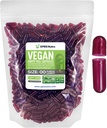 XPRS Nutra Boyutu 00 Boş Kapsüller - 1000 Kont Boş Vegan Capsules - Vejetaryen Boş Pills - DIY Sebze Kapsülü - Veggie Pill Caps (Purple Carrot)