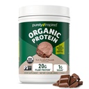Tamamen Saç ve Kadınlar için Bitki Tabanlı Protein Tozu, Zengin Decadent Chocolate (16 Hizmet) - Vegan & Organik - 20g of Pea Protein Tozu Smoothies & Shakes - Dairy-Free, & Gluten-Free