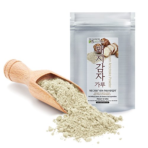[Korean Herbal Tozu] %100 Doğal Kudüs Artichokes Toz/돼지감자가루 4oz (113g)
