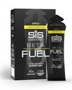 Science in Sport BETA Fuel + Nootropics - Nootropic Energy Gel - Optimal 1:0.8 Maltodextrin to Fructose Ratio - 40g Carbohydrates - Sports Nutrition - Apple Flavor - 6 Count