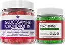 Sugar Free çinko Gummies 2 Pack + Glucosamin Chondroitin Gummies 2 Pack + Glucosamine Chondroitin Gummies 2 Pack