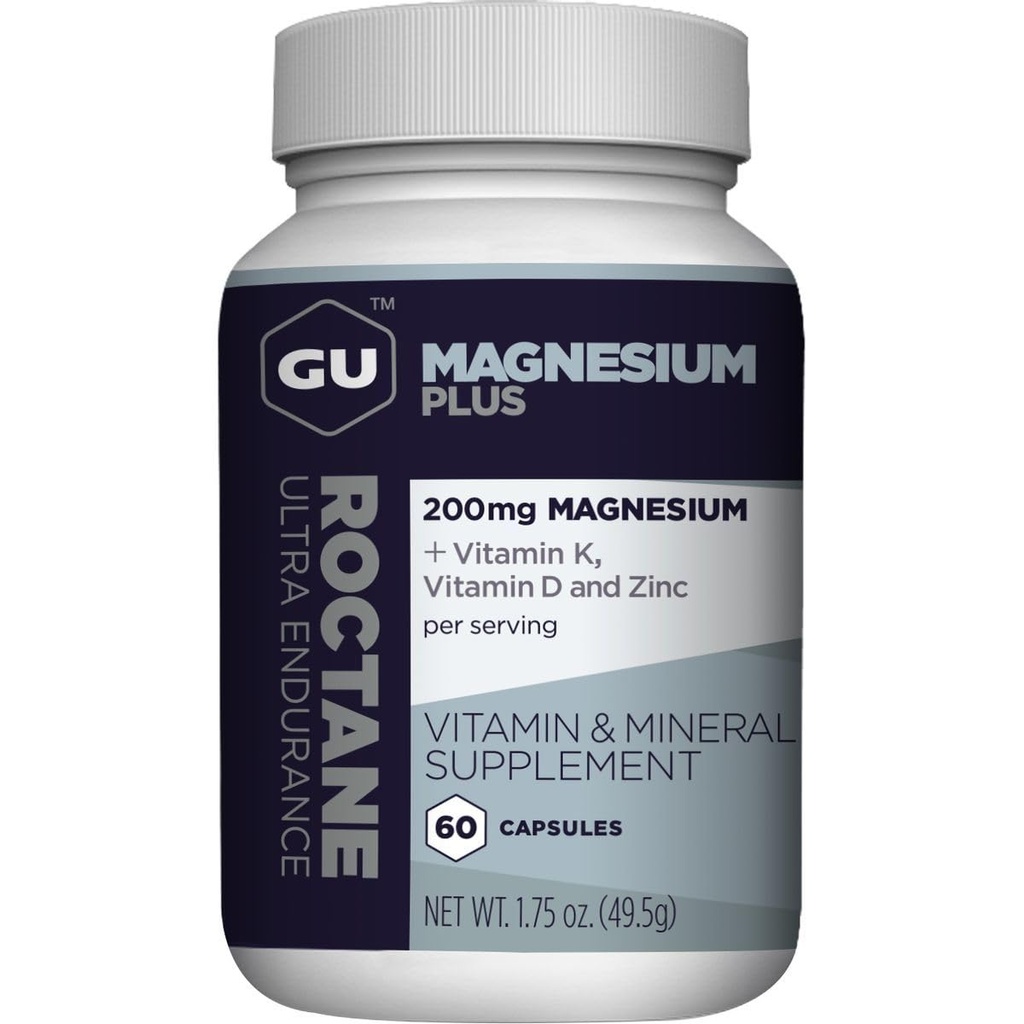 Sun Energy Roctane Magnezyum Plus Capsules with Vitamin K, D ve çinko, Bilgilendirilmiş Seçim, Kurtarma Desteği Herhangi Bir Çalışmadan Sonra 60-Kır Şişe (1-Month Supply)