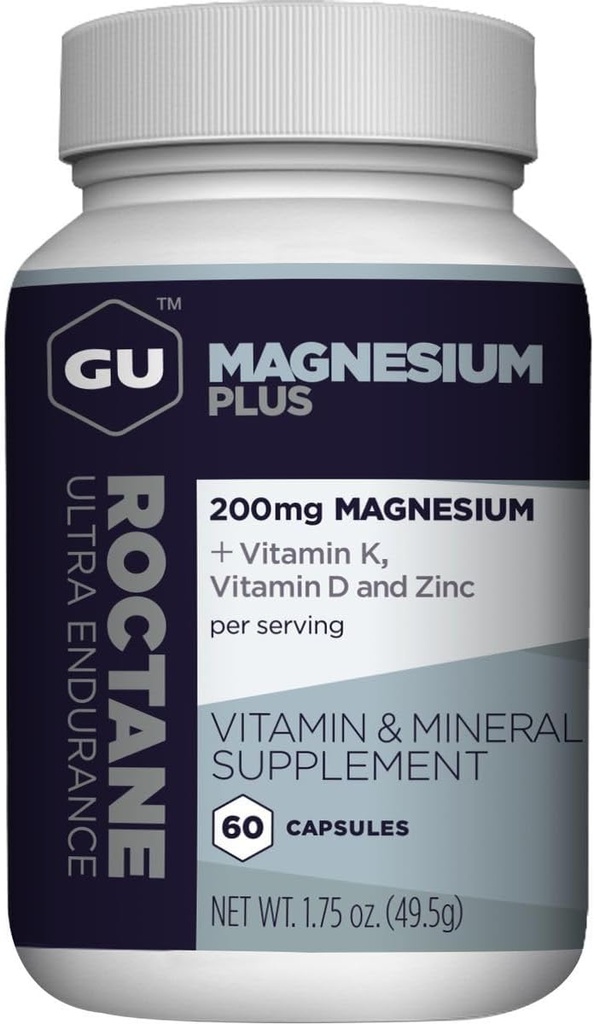 Sun Energy Roctane Magnezyum Plus Capsules with Vitamin K, D ve çinko, Bilgilendirilmiş Seçim, Kurtarma Desteği Herhangi Bir Çalışmadan Sonra 60-Kır Şişe (1-Month Supply)