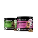 Dog Digestive & Multivitamin Virtual Bundle – Probiotic Chews (Duck, 90 ct) + 10-in-1 Multivitamin Chews (Chicken, 90 ct)