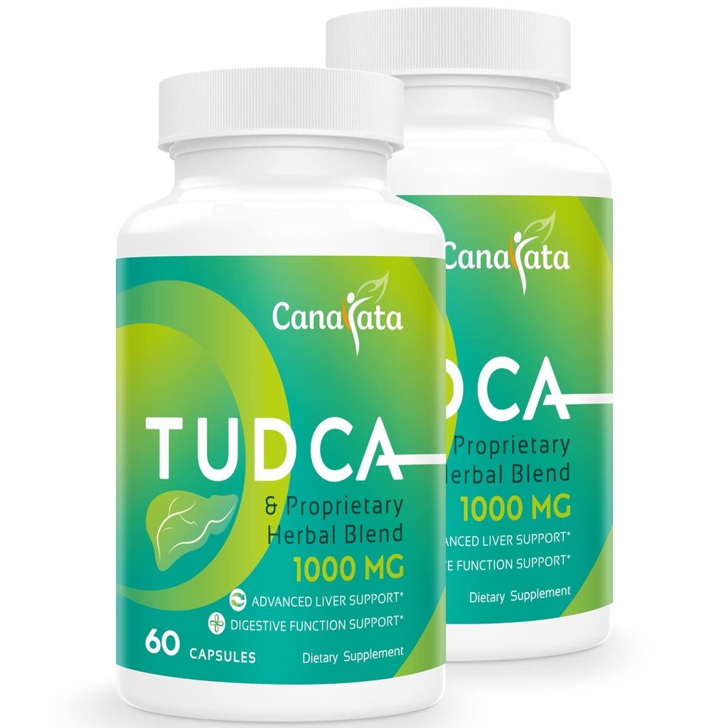 Συμπληρώματα υποστήριξης ήπατος TUDCA 1000mg - 120 κάψουλες Vegan, TUDCA Άλατα χολής με κρέμα γάλακτος Thestle Herbal Blend Formula για καθαρισμό ήπατος & επισκευή