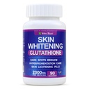 Skin Whitening Glutathione Capsule, with L-Glutathione, Grape Seed & Papaya, Supports Antioxidant & Skin Health, 90 Capsules