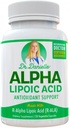 Alpha-Lipoic Acid by Dr. Danielle, Neuropathy Support, Non-GMO, Gluten-Free, Vegan, Soy-Free, Promotes Healthy Blood Sugar, Alpha R Lipoic Acid R-ALA, R-ALA, 120 Veggie Caps