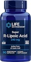 Life Extension Super R Lipoic Acid 240mg, 90 Capsules, Vegetarian