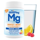 SlowMag® Magnezyum Toz, Magnezyum + Kalsiyum Supplement Drink Mix, Raspberry Lemon Flavor, Supports Muscle Relaxation & Heart Health, 4oz Magnezyum Toz, Magnezyum + Macau Supplement Drink Mix, Raspberry Lemon Flavor, Supports Muscle Relaxation & Heart Health, 4oz