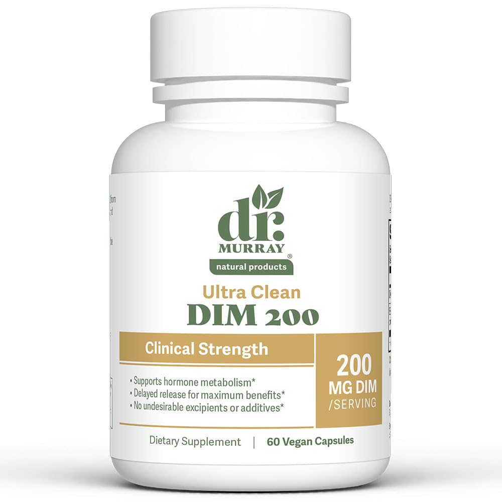 Dr. Murray's Ultra Clean DIM & Bioperine Vegan Capsules