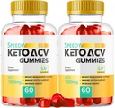 (2 Pack) Speedy Keto ACV Gummies - Official Speedy Keto Plus Advanced Loss Gummys, SpeedyKeto Daily Premium Supplement Support Apple Cider Vinegar 1050MG Advanced Formula, 120 Gummies for 2 Months
