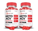 (2 Pack) Blast Off Keto ACV Gummies Extreme 2000MG Blast Keto Gummies Apple Cider Vinegar Formulated with Pomegranate Beet Juice Powder B12 Vegan Non GMO 120 Gummys