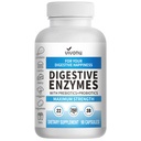 VivoNu Digestive Enzymes | 22 Enzymes with Organic Prebiotics & Probiotics | Supports Digestion* of Protein, Carbs, Fiber & Dairy | 90 Capsules