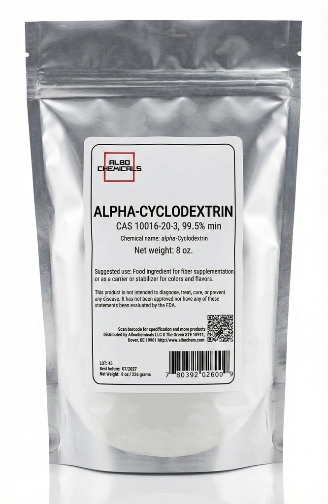 Alpha-cyclodextrin, 8 oz