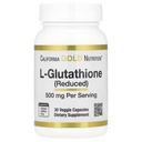 California Gold Nutrition L-Glutathione (Μειωμένη), 500 mg, 30 κάψουλες Veggie