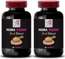 Ισορροπημένο Boost Blend - MUIRA PUAMA BARK EXTRACT - Εξόρυξη ενέργειας, Καθημερινή Ανύψωση, Βοτανικό Καύσιμο, Ενεργειακή Συνέργεια, Υποστήριξη Δύναμης, Ενεργοποιώντας Δύναμη Φυτών, Ενίσχυση Φόρμουλα, Υποστήριξη Ρουτίνας 2 Μπουκάλια 120 Caps