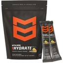 MTN OPS Hydrate Low Sugar Electrolyte Powder Drink Mix with 1g D-Ribose Sugar, Naturally Sweetened with Monk Fruit, On-The-Go Packs, 20 Stick Packs, Peach Lemonade