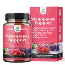 Herbal Menopause Supplement for Women - Multibenefit Menopause Ease Hormon Balance for Women for Night Sweats Mood and More with Dong Quai Vitex Chaste Berry and Black Cohosh - Mini Caps