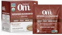 OM MUSHROOM SFOOD Kahvesi - Lion's Mane, Cordyceps, Reishi, Türkiye Tail & Ginkgo Biloba – Enerjiyi Destekler, Focus & mental Clarity – Single Serve Pack (10 Count)